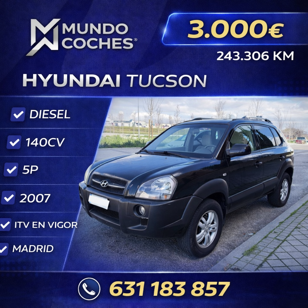 HYUNDAI TUCSON 2007