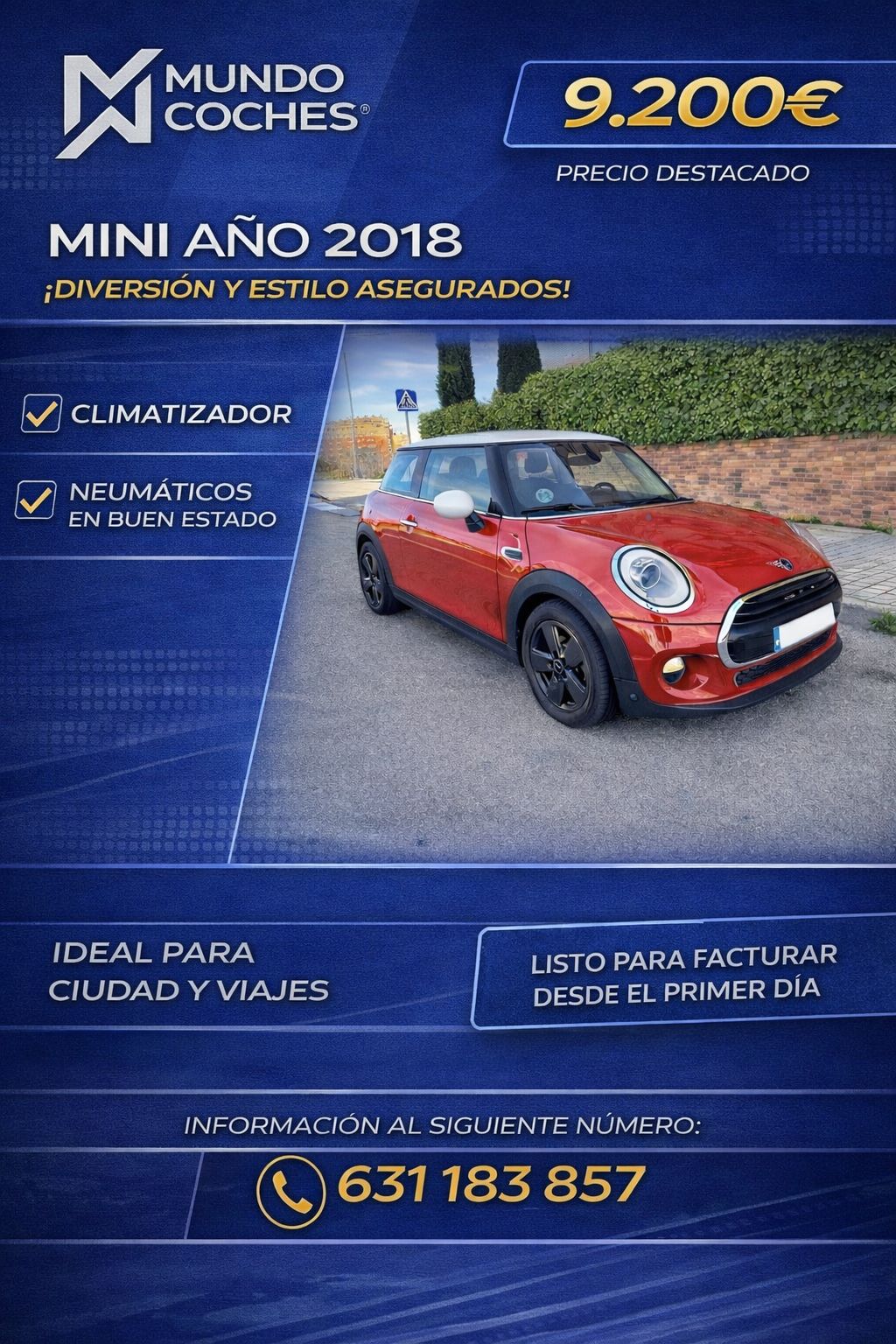 MINI ONE D 2018