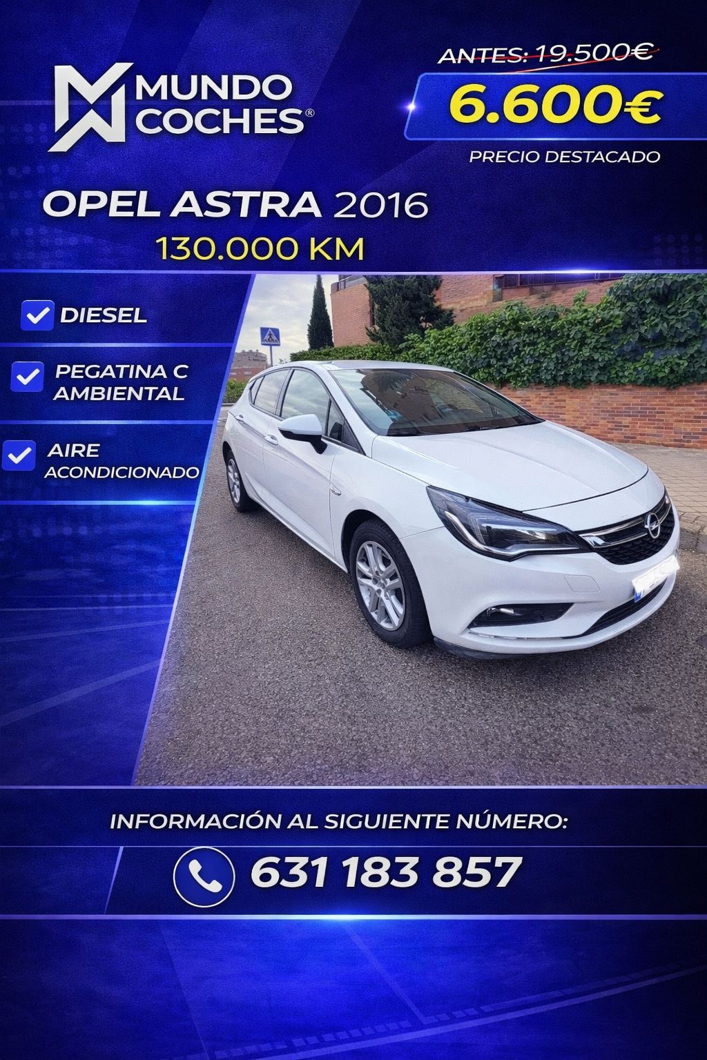 OPEL ASTRA 2016