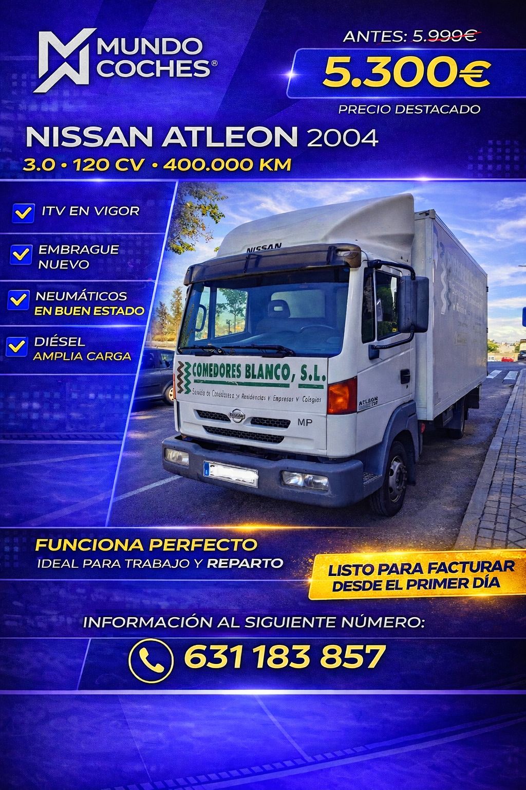 NISSAN ATLEON 2004