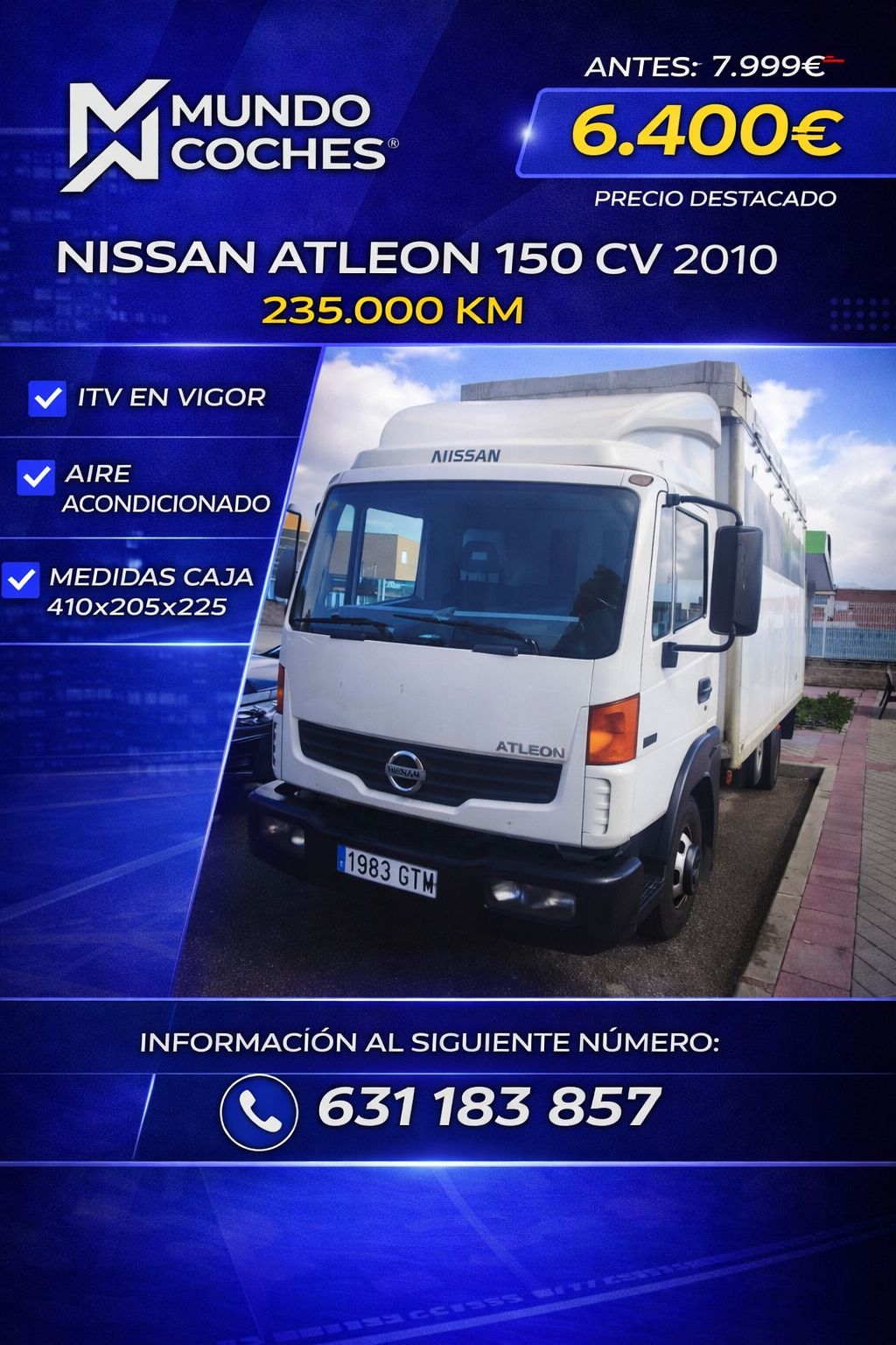 NISSAN ATLEON 2010