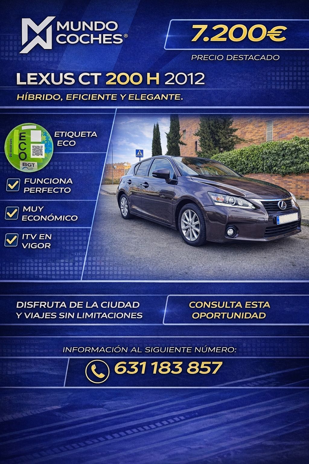 LEXUS CT 2012